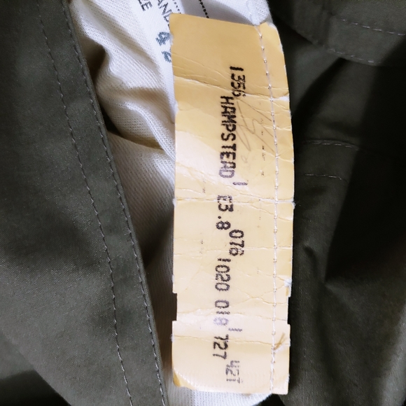 AQUASCUTUM Aqua 5 Men's Hampstead Trench  Size 42L - Picture 8 of 9